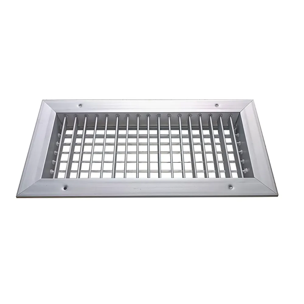Rejilla Suministro 24"X 4" Doble Def. C/C GEN