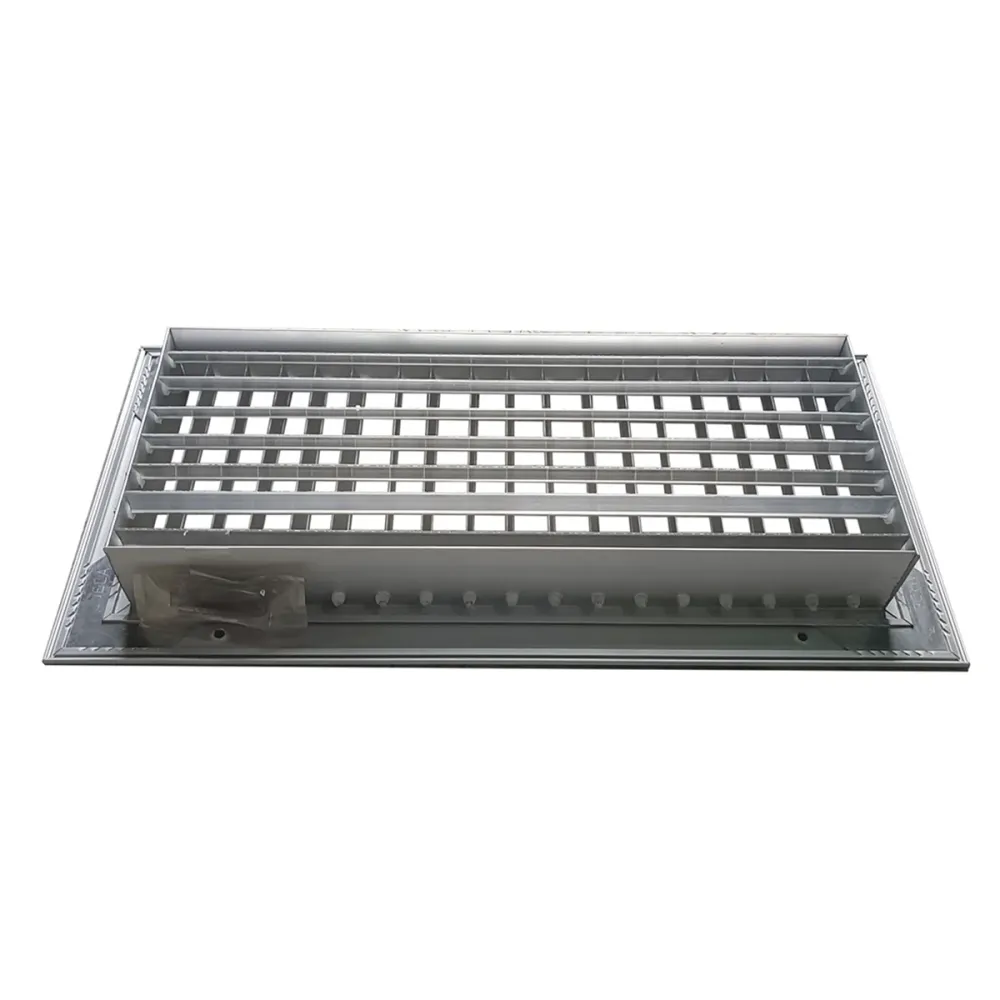 Rejilla Suministro. 24"X 6" Doble Def. S/C GEN