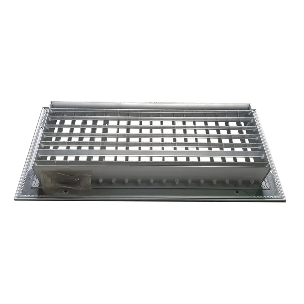 Rejilla Suministro 38"X 10" Doble Def. S/C GEN