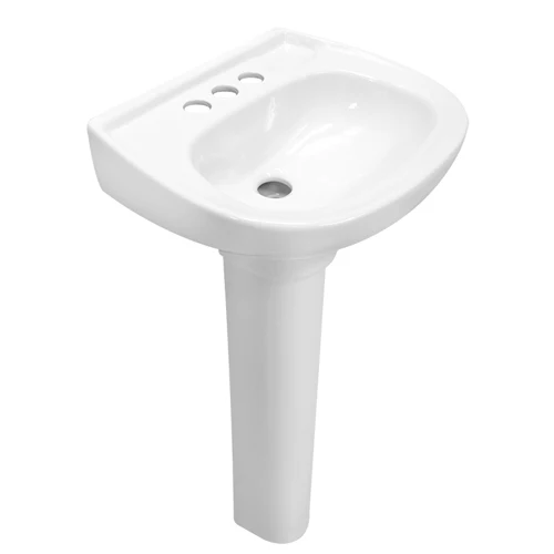 Combo Lavamanos/Pedestal Blanco C/Acce. Bali GENÉRICO