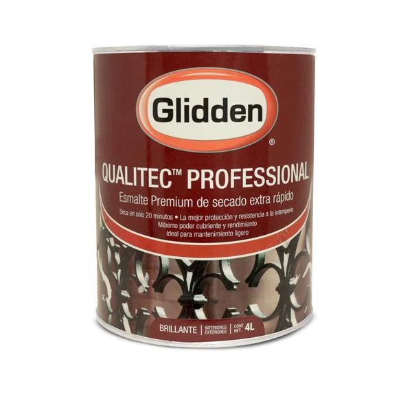 GLIDDEN PINTURA ANTICORROSIVA QUALITEC PROFESSIONAL AMARILLO GALON
