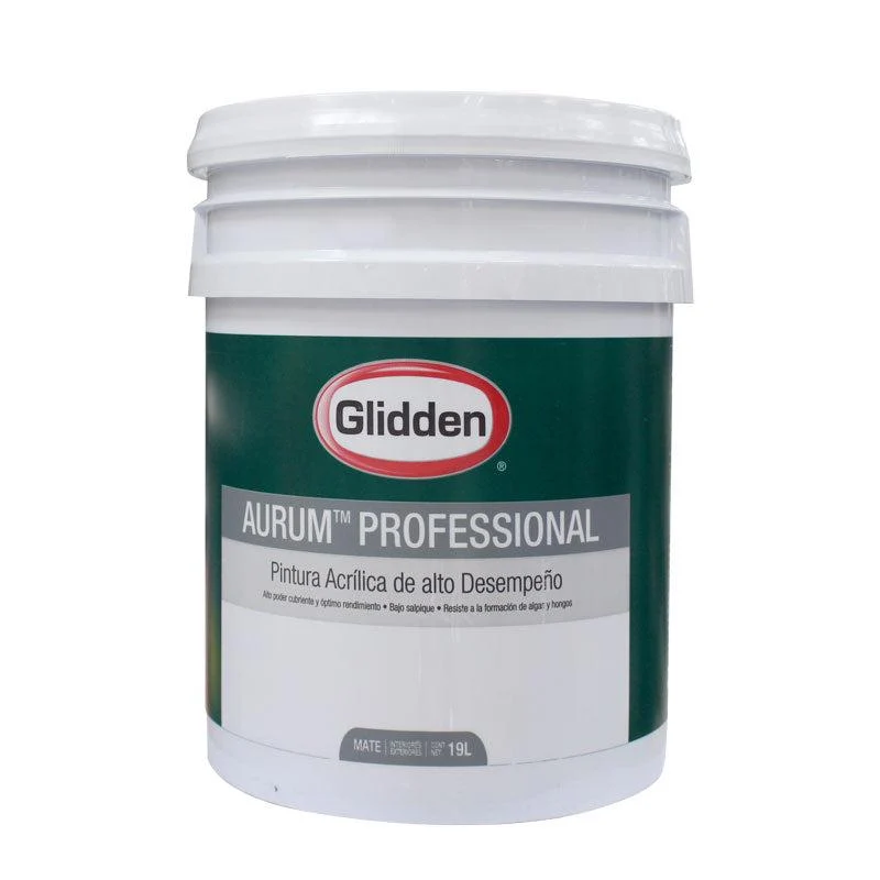 GLIDDEN PINTURA BASE AURUM BLANCO 5 GALONES