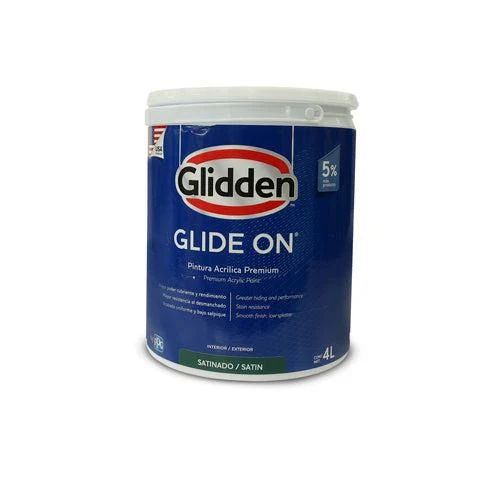 GLIDDEN PINTURA BASE GLIDE-ON SATIN DEEP GALON