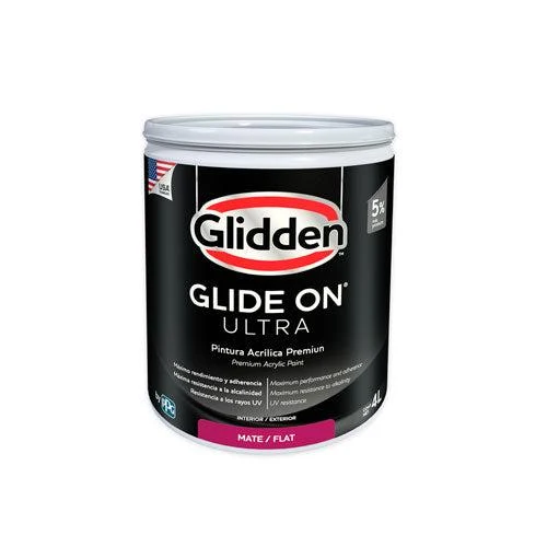GLIDDEN PINTURA BASE GLIDE-ON ULTRA MATE BLANCO GALON