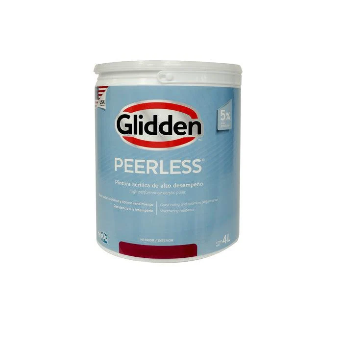 GLIDDEN PINTURA BASE PEERLESS ACRILICA MATE DEEP GALON