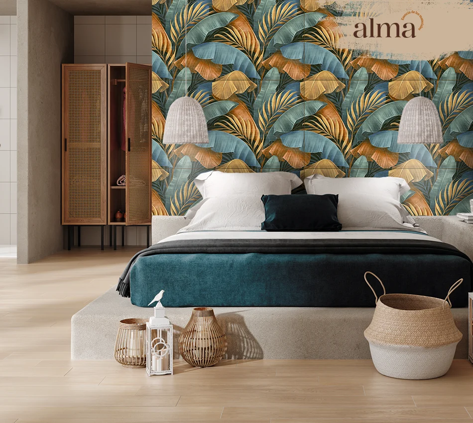 Porcelanato Esmaltado Mate Rectificado 60X120cm - Graiman Majestic Blue Thinr