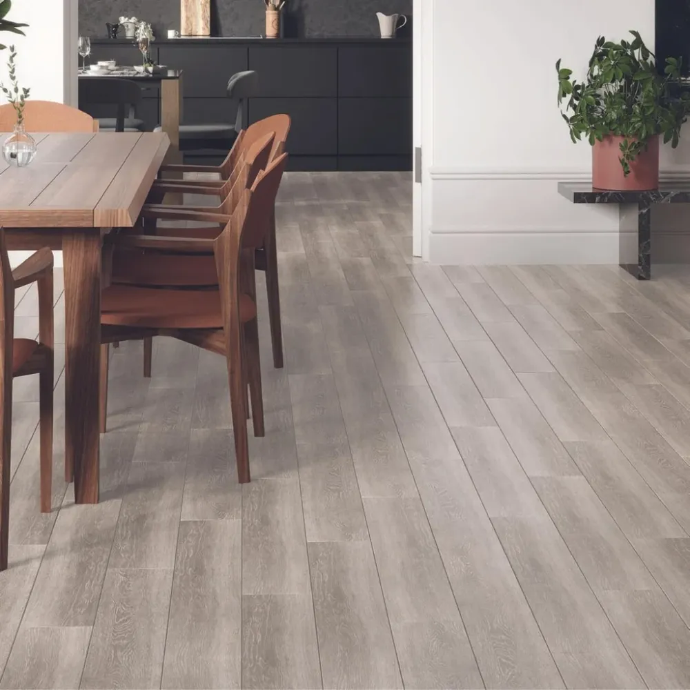 Porcelanato Esmaltado Rectificado Mate 19X120cm Grey - Graiman Oakland