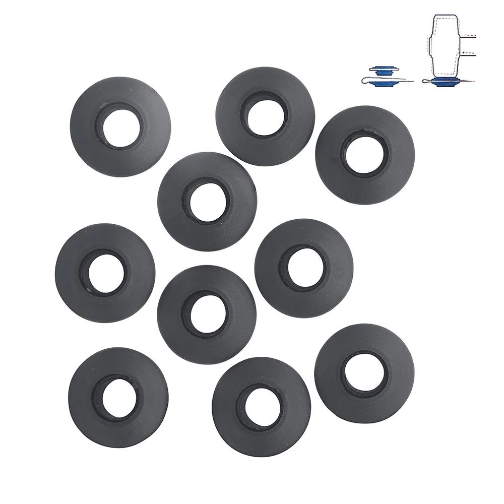 CONJUNTO DE 10 ANILLAS DE PLÁSTICO PARA TOLDOS Y LONAS Ø2,8 x 0,7 cm GROW