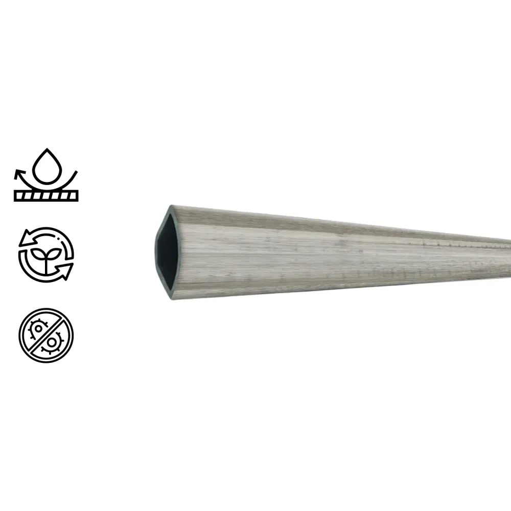 Cuarto Rodón 2Mt Gris Absoluto Hogadepot