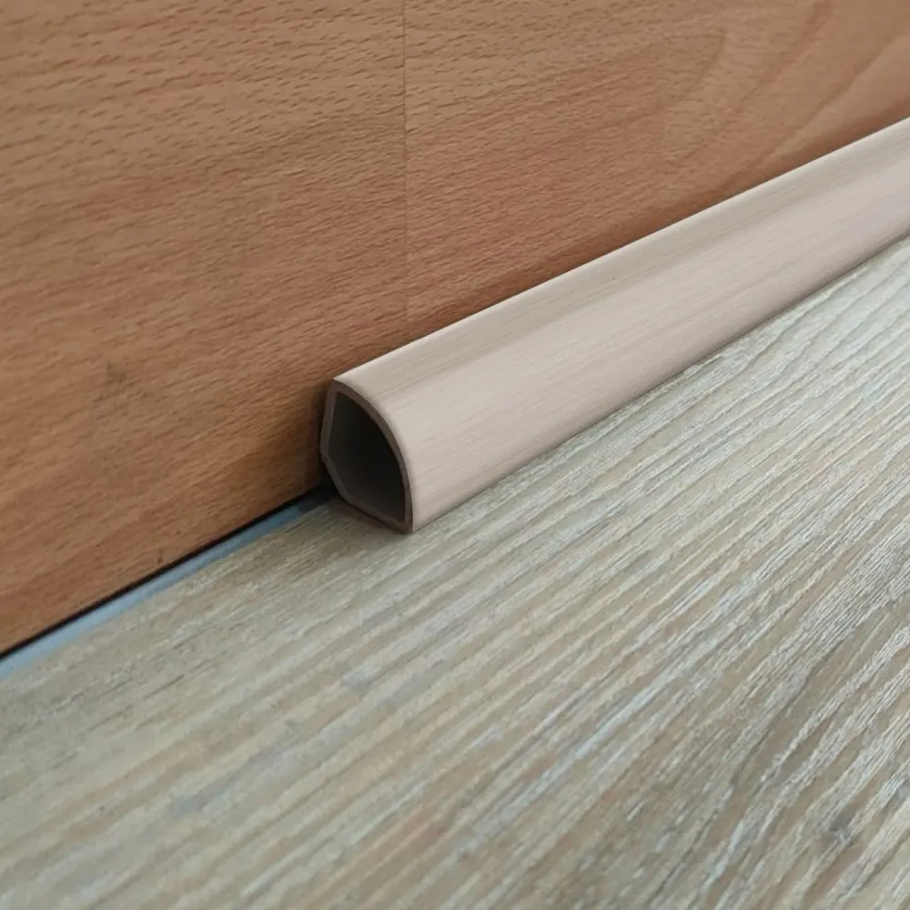 Pack 5 Unidades Cuarto Rodón PVC 2mt x 19mm Blanco Hogadepot
