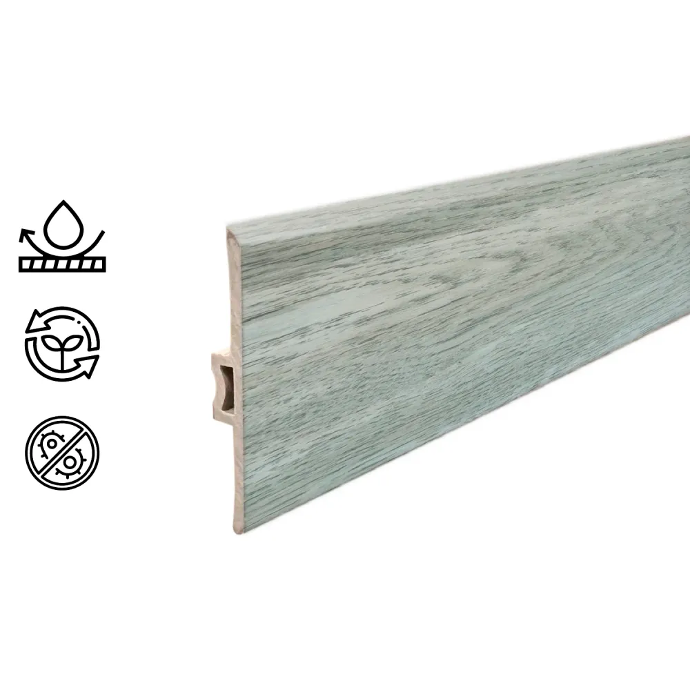 Pack 5 Unidades Moldura T PVC 2mt x 45mm Beige Milan Hogadepot