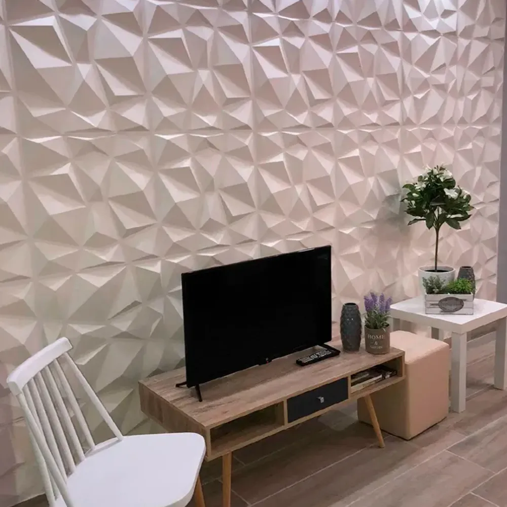 Panel Pared 3D Pvc Diamante Hogadepot