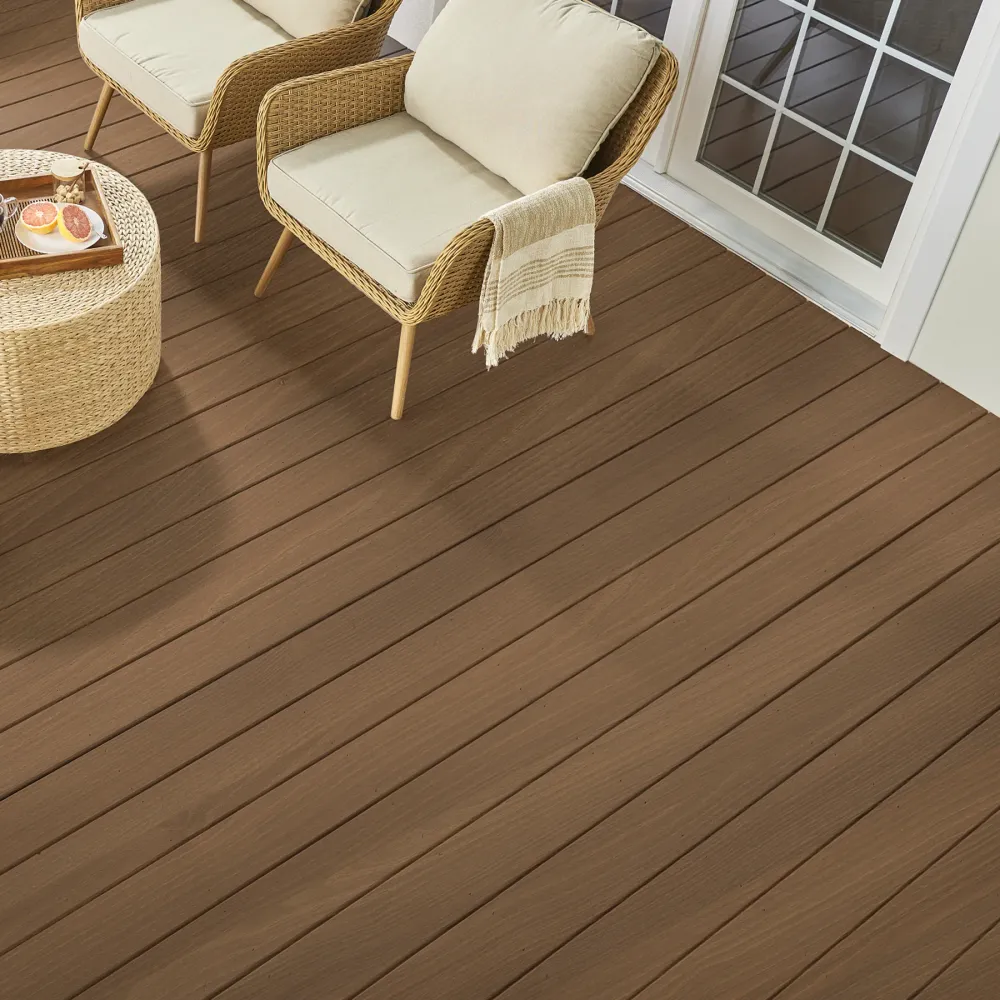 MADERA PARA EXTERIOR DECK DE PVC CAPUCCINO (CAJA DE 1.32 M2) Home Design México