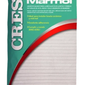 PEGA MARMOL CREST 20 KG Home Design México
