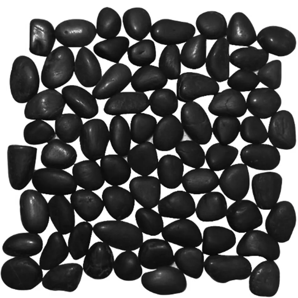 PIEDRA DE RIO PLANO MATE BLACK 30.5X30.5 (CAJA DE 11 PZAS = 1.023 M2) Home Design México
