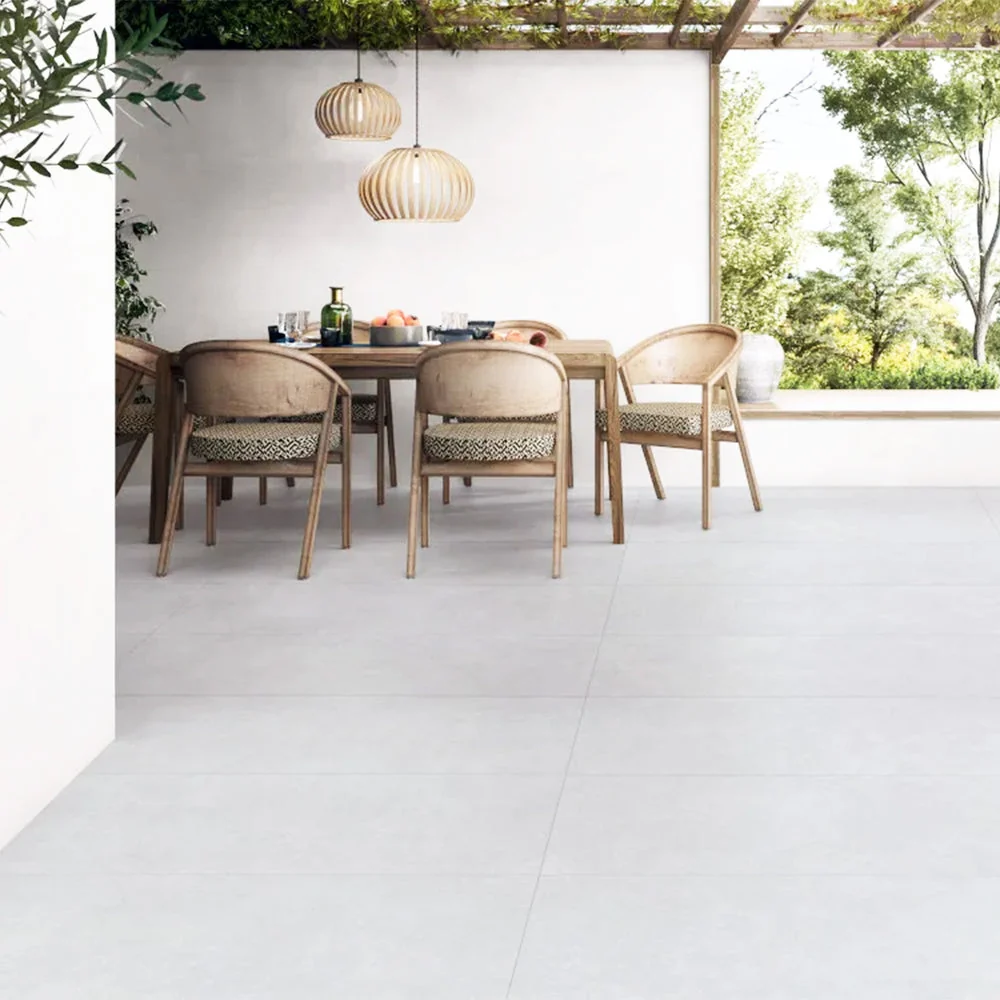 PISO CERAMICO MINIMAL WHITE 60x120 (CAJA 1.42 M2 CONTIENE 2PZAS) Home Design México