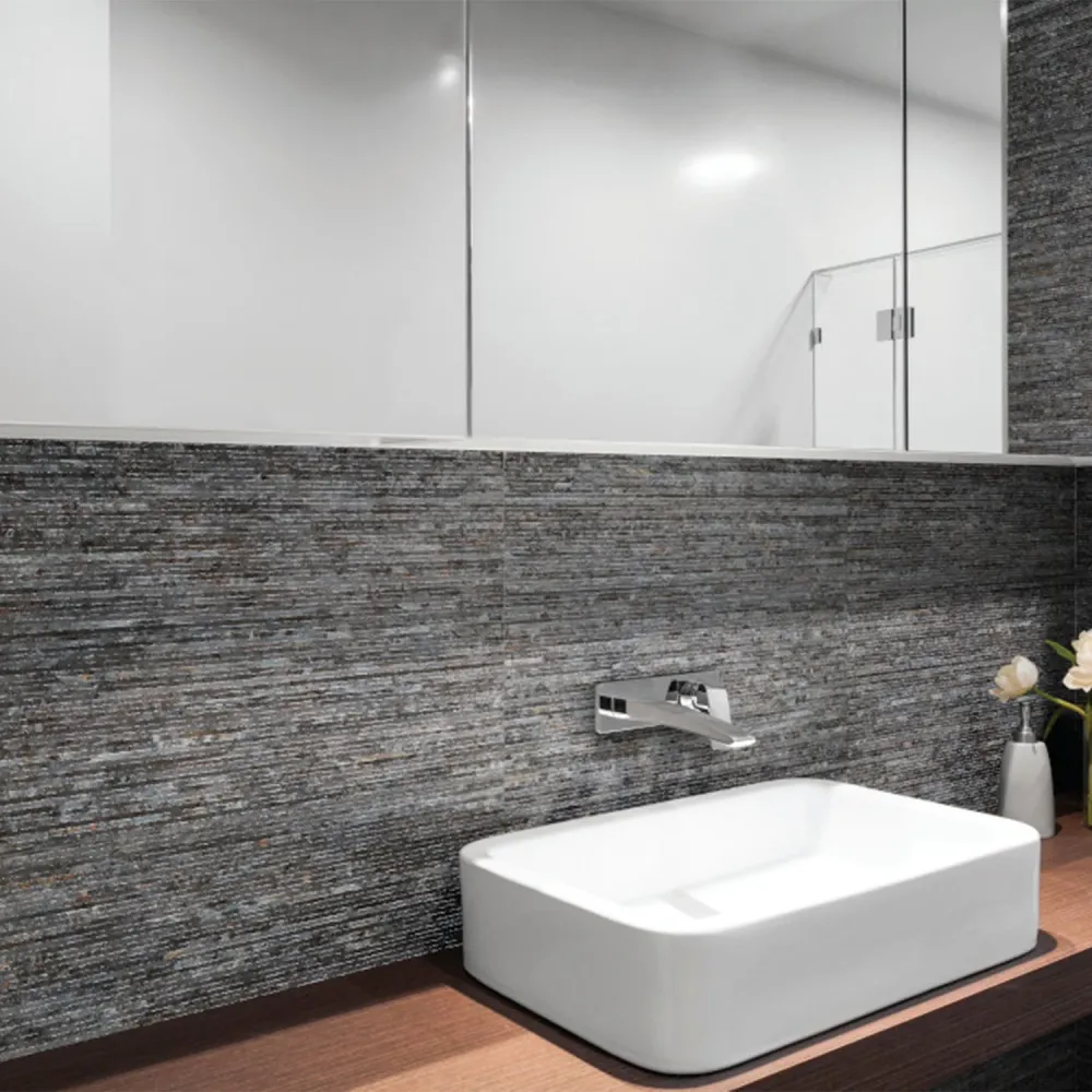 MURO ESCOCIA GRIS 30X90 (CJA DE 1.08 M2) Home Expocenter
