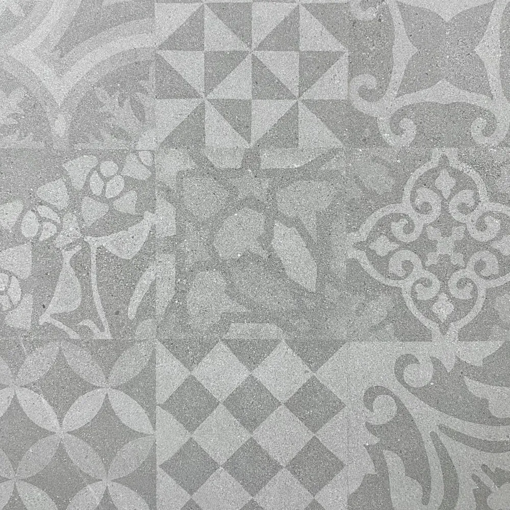 PISO CERAMICO GAUDI44 GREY 47 CM X 47 CM(CAJA DE 1.99 M2 CONTIENE 9 PIEZAS) Home Expocenter