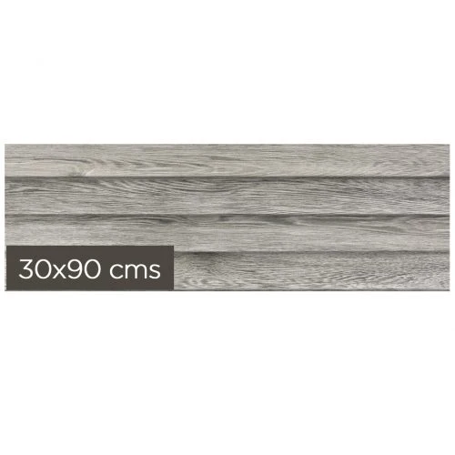 PISO PORCELANICO DENVER LINES GRIS 30X90 (CJA DE 1.08) Home Expocenter