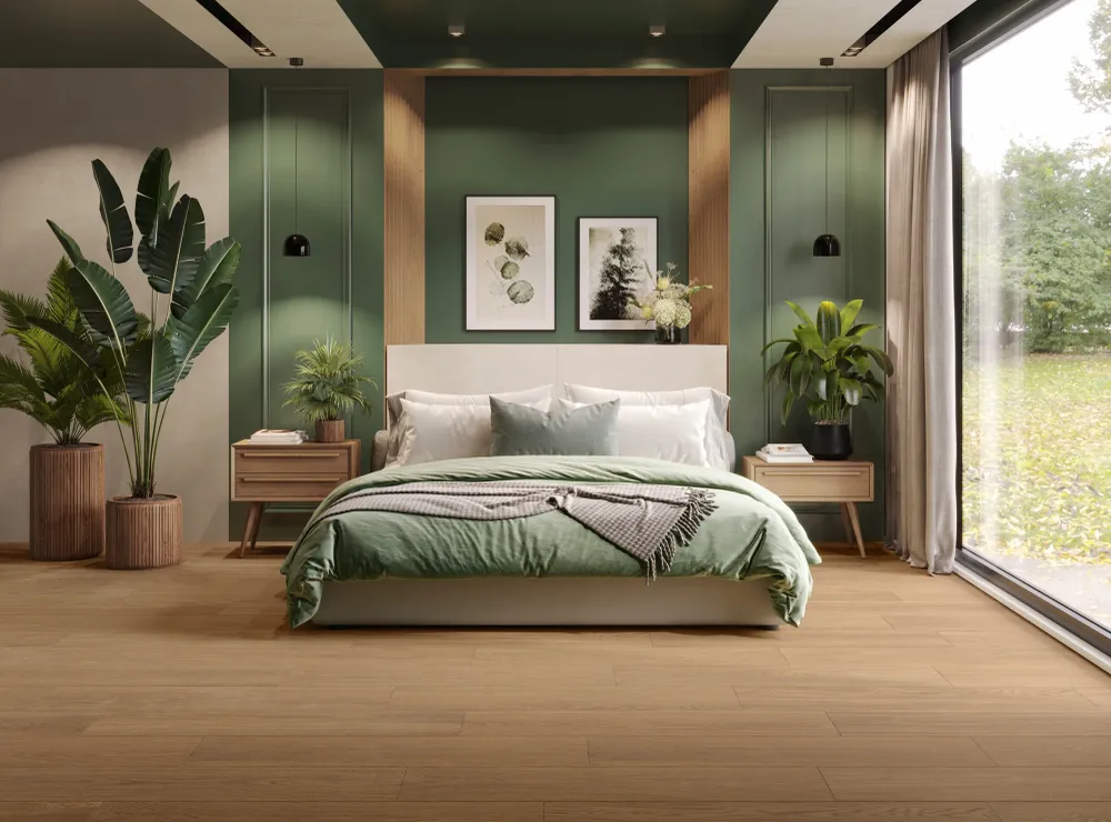 Porcelanato Esmaltado Mate Rectificado 20x120cm Cuoio - Imola Mother