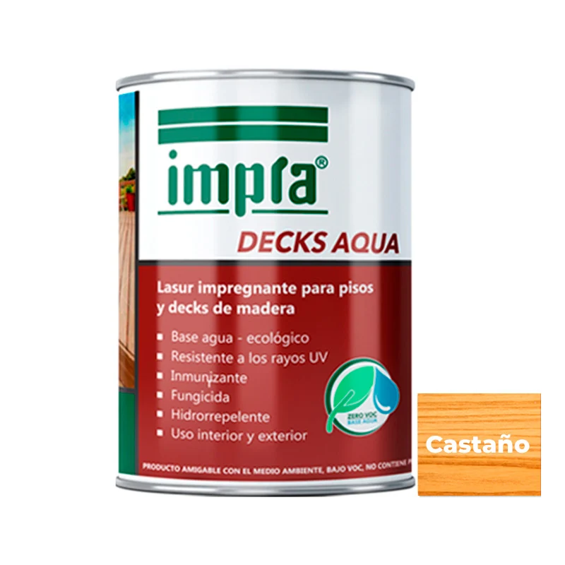 Impra Decks Agua Galon Castaño