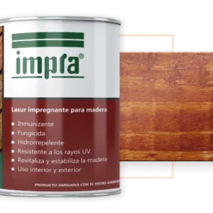Lasur impregnante madera  caoba 1/4gl Impra