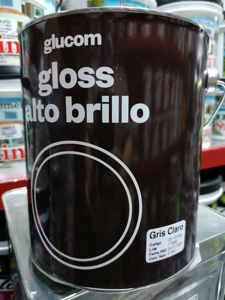 Esmalte Acrílico Gloss GLUCOM Azul INDIGO QUIMICA