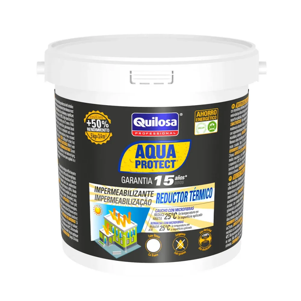 Impermeabilizante reductor térmico 5 kg blanco Infinita