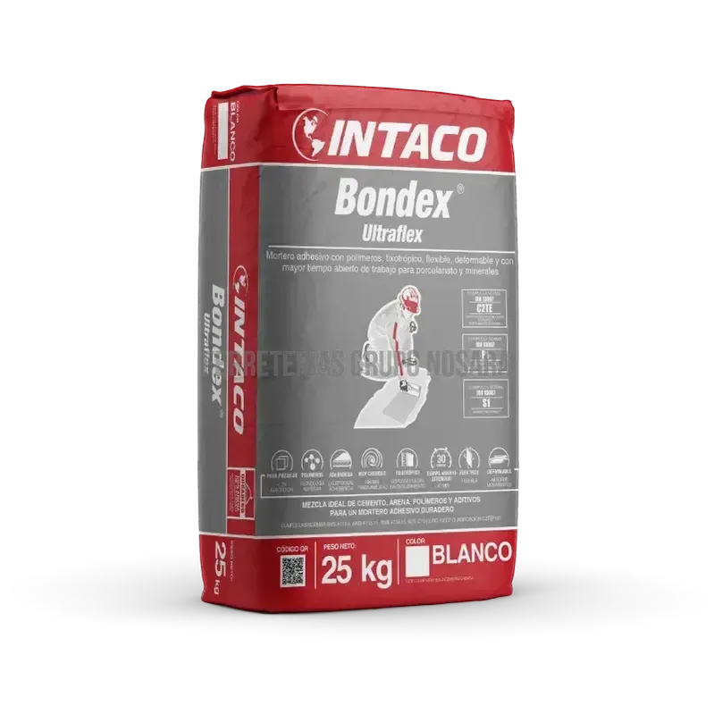 BONDEX ULTRAFLEX BLANCO 25 KG INTACO