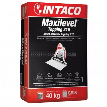 MAXIMIX TOPPING MAXILEVEL210 40KG INTACO