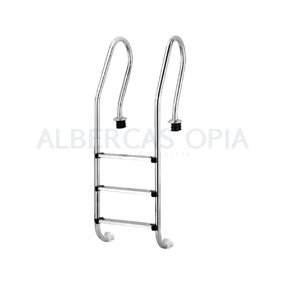 Escalera Mixta con peldaños antiderrapantes Inter Water