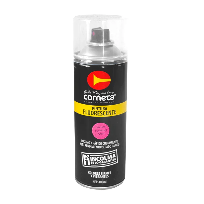 Pintura Spray Corneta Rosa Fluor INVERMEC