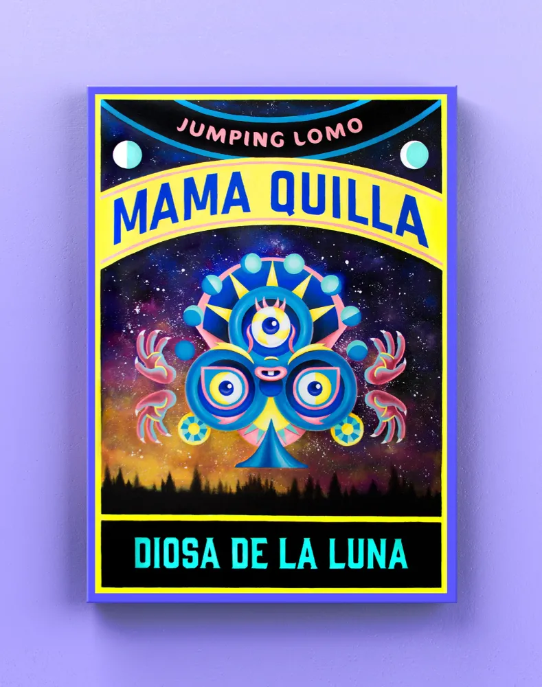 La Vigilia De Mama Quilla - Pintura Jumping Lomo