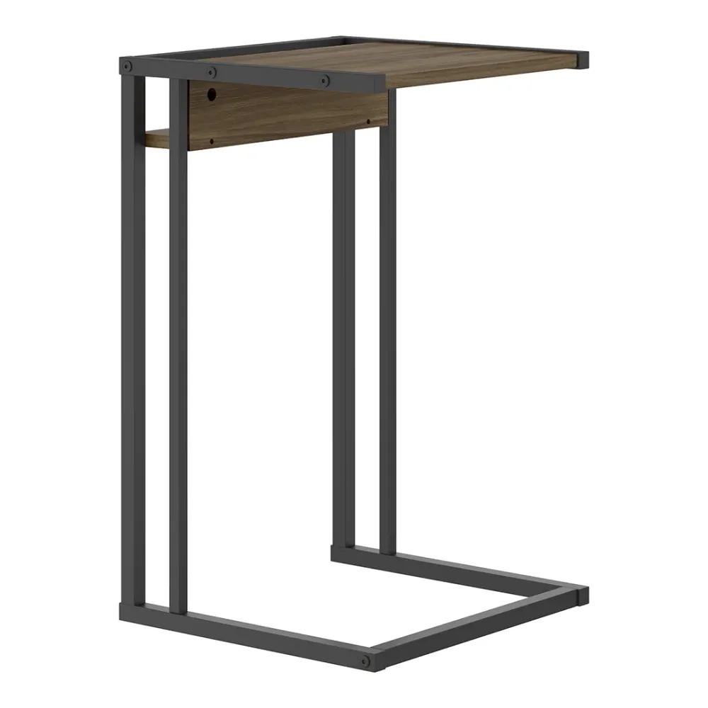 MESA DE ESQUINA LEGNO NEGRO MATE REF 1347 KENNEDY STRUCTURES CORP.