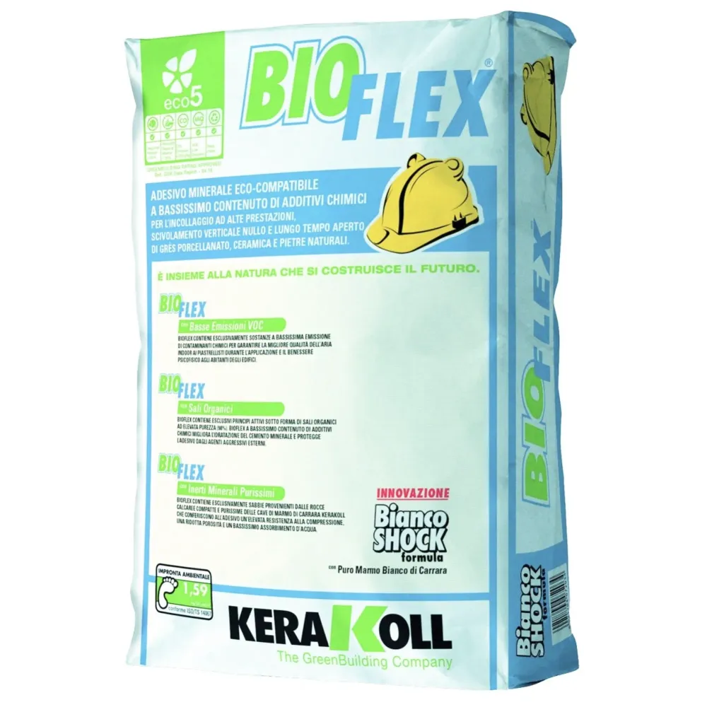 Pegamento Kerakoll Bioflex Blanco
