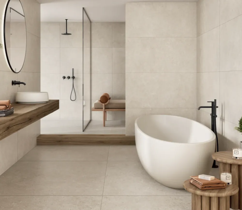 KTL LEIRIA GRAN FORMATO SLIM 3ACOLEIIPDPA ALMOND 120X280 Ktl Ceramicas, S.L.