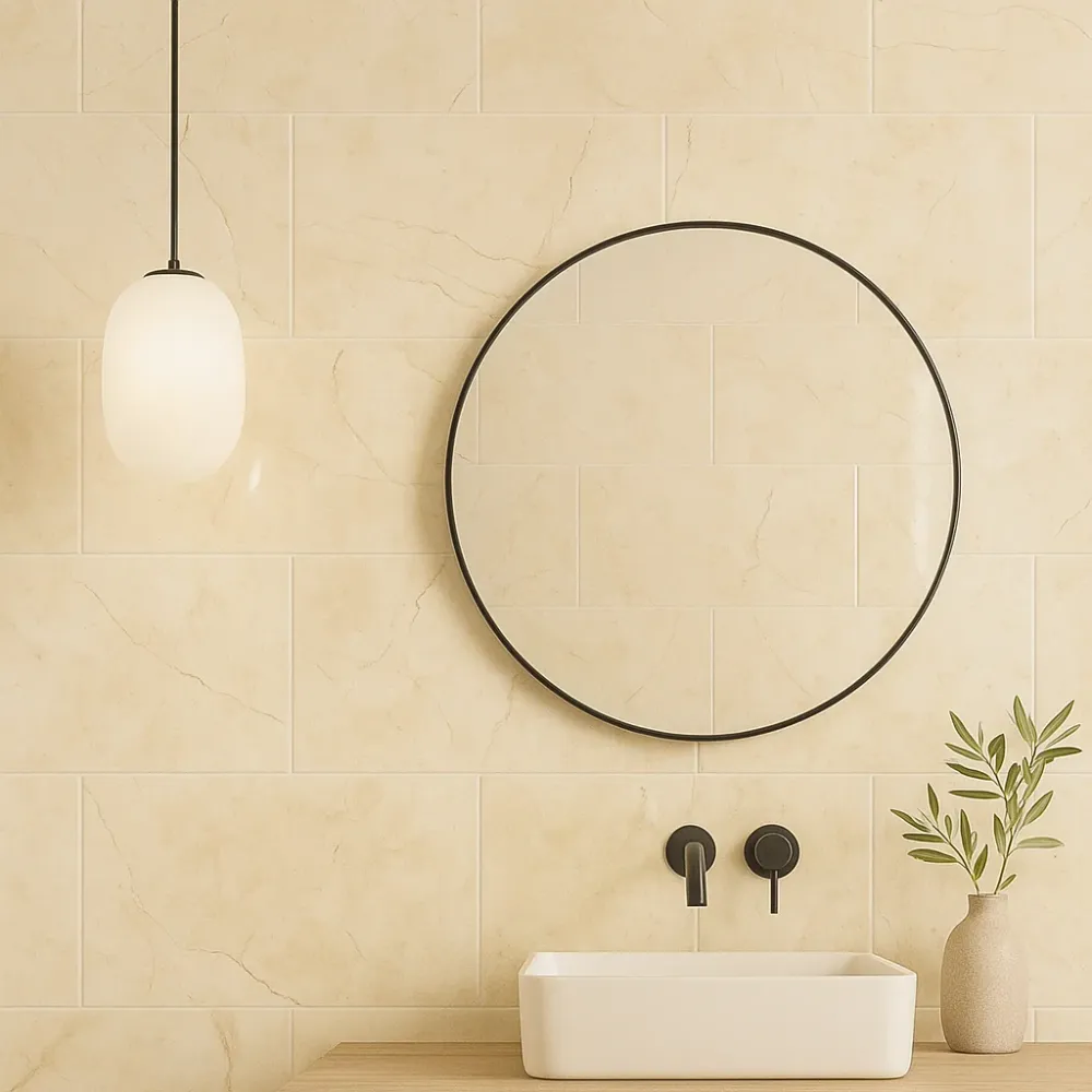 MURO LAMOSA HUDSON BEIGE 25 CM X 40 CM