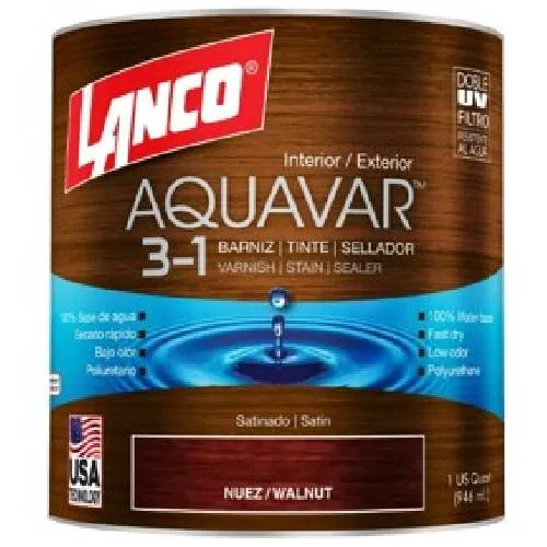Barniz Aquavar Nuez Galon (Aq1362-4) Lanco