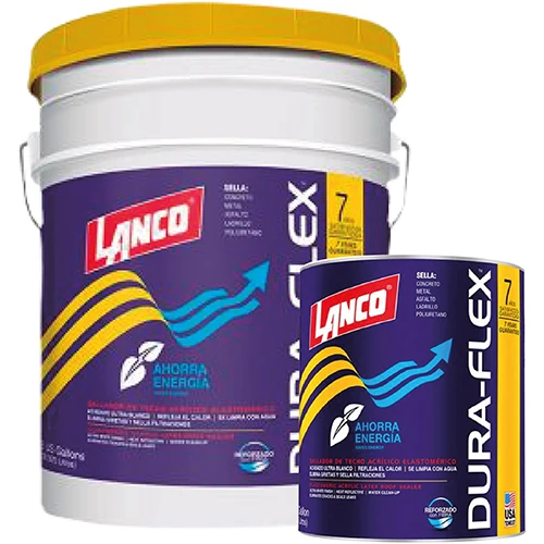 Combo Impermeabilizante DURA-FLEX Cubeta + Galón GRATIS LANCO