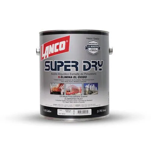 LANCO PINTURA ANTICORROSIVA SUPER DRY BLANCO GALON