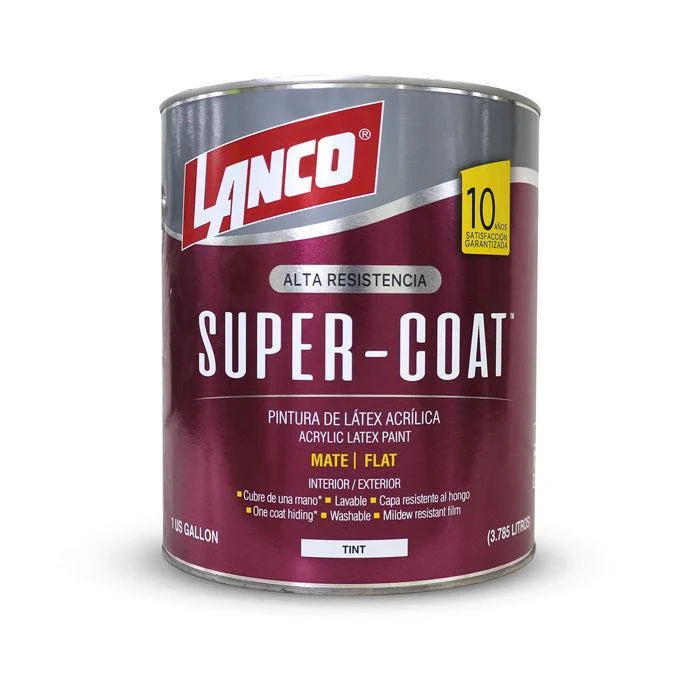 LANCO PINTURA BASE SUPER COAT TINT GALON