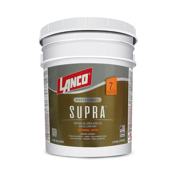 LANCO PINTURA BASE SUPRA SATIN DEEP 5 GALONES
