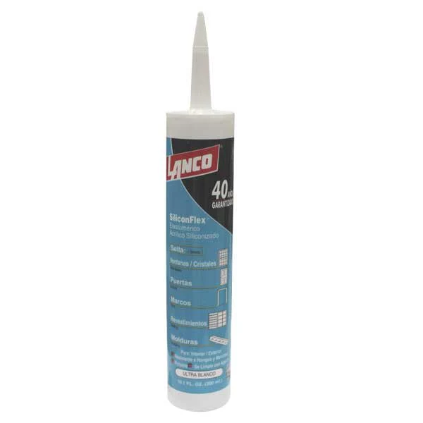 LANCO SILICON FLEX BLANCO 10OZ