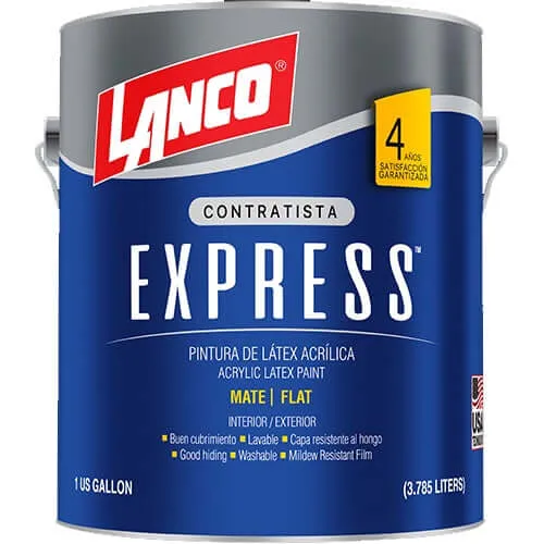 Pintura Express Coat Galón Lanco Blanco