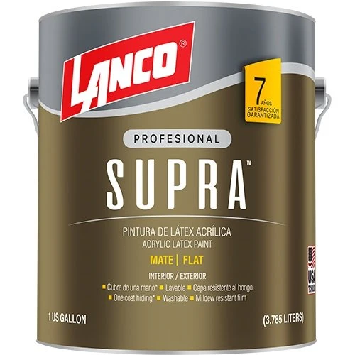 Pintura Supra Latex Pastel Cuarto (Va958-5) Lanco