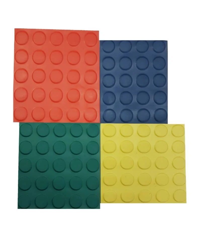 Pavimento Circulos Amarillo Lestare 3Mm 1,00X15 Metros Rollo