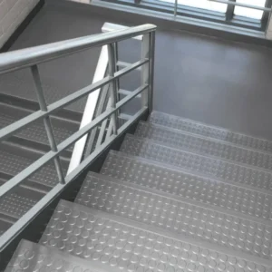 Pavimento Circulos Gris Lestare 3Mm 1,00X15 Metros Rollo
