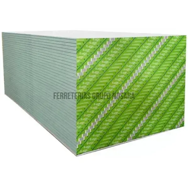 GYPSUM LAMINA MR VERDE 1/2" EXTERIOR LIBRE