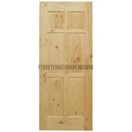 PUERTA INTERNA PINO 0.95 X 2.10 mt LIBRE
