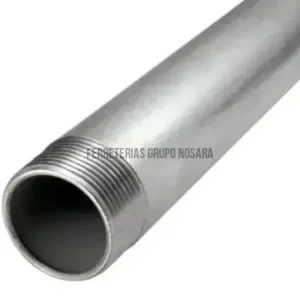 TUBO GALV CTE 3/4" C/ROSCA LIBRE